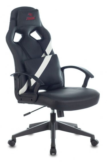 Геймерское кресло Zombie Бюрократ ZOMBIE DRIVER Черный-белый