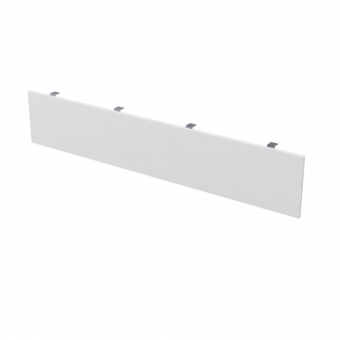 Экран из ЛДСП ALSAV GLOSS LINE 9НЭК.008.1 Белый Премиум