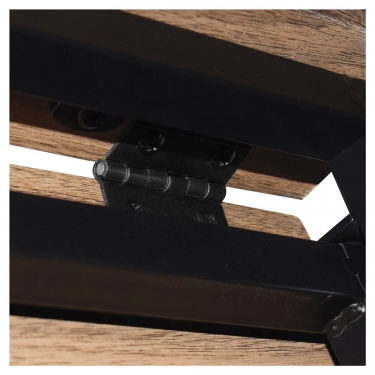 Стол на металлокаркасе BRABIX BRABIX LOFT CD-001 Мореный дуб
