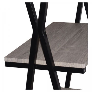 Стол на металлокаркасе BRABIX BRABIX LOFT CD-004 Дуб антик