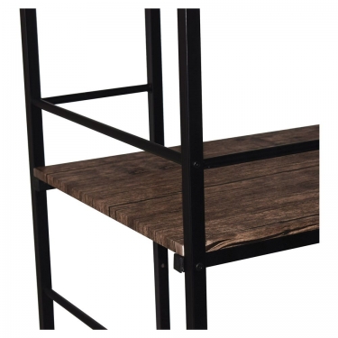 Стол на металлокаркасе BRABIX BRABIX LOFT CD-005 Мореный дуб