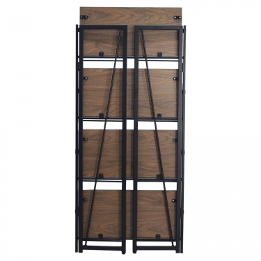 Стеллаж на металлокаркасе BRABIX BRABIX LOFT SH-001 Мореный дуб