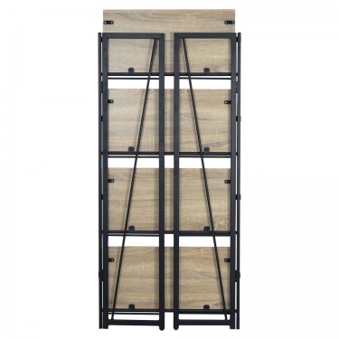 Стеллаж на металлокаркасе BRABIX BRABIX LOFT SH-001 Дуб натуральный
