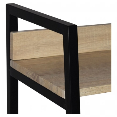 Стеллаж на металлокаркасе BRABIX BRABIX LOFT SH-002 Дуб натуральный