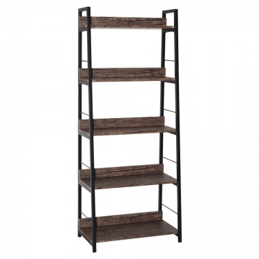 Стеллаж на металлокаркасе BRABIX BRABIX LOFT SH-003 Мореный дуб