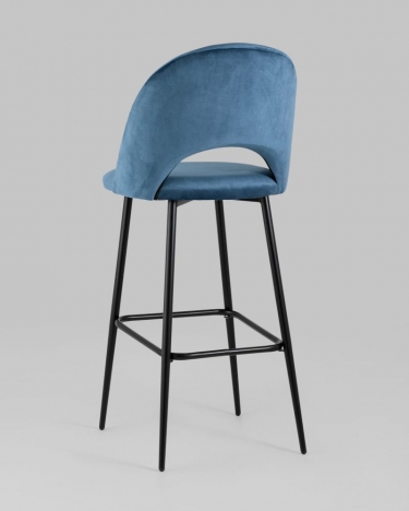 Стул барный Stool Group Меган Пыльно-синий