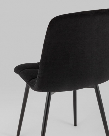 Стул Stool Group Oliver велюр Черный