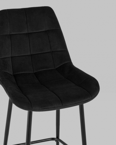Стул полубарный Stool Group Флекс Черный