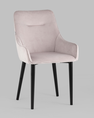 Стул Stool Group Джоан велюр Светло-розовый