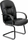 Кресло для посетителя Chairman Chairman 416V Черное Эко