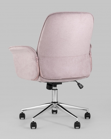 Стул офисный Stool Group Simona Розовый