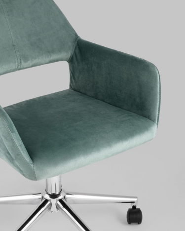 Стул офисный Stool Group Ross велюр Оливковый