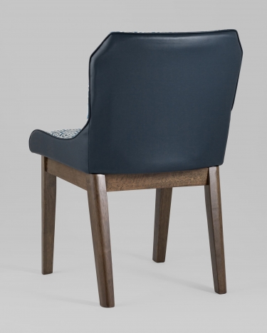 Комплект из двух стульев Stool Group NYMERIA 2 шт Синий