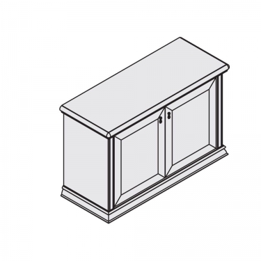 Креденция POINTEX DBL21840201 темный дуб