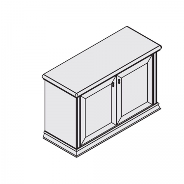 Креденция POINTEX DBL21840202 вишня