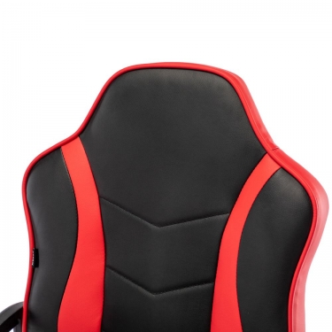 Кресло компьютерное BRABIX BRABIX Shark GM-203 экокожа Черный-красный