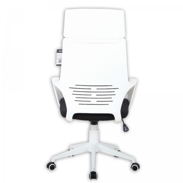 Кресло офисное BRABIX BRABIX Prime EX-515 пластик белый ткань Черный