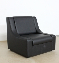 Кресло офисное Gruppo 396 Клерк 9 черное Ecotex 3001