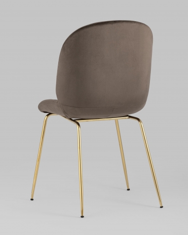 Стул Stool Group Beetle Коричневый