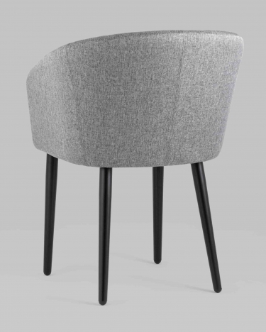 Кресло Stool Group Ральф рогожка Темно-серый