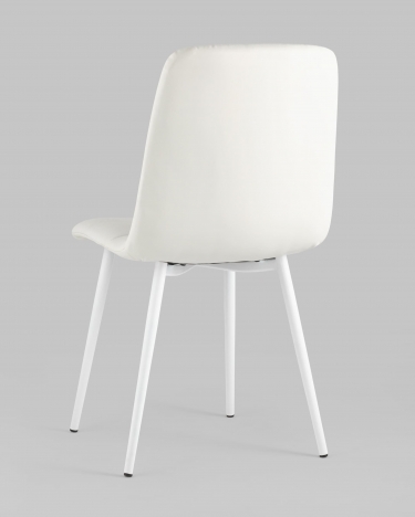 Стул Stool Group Oliver white экокожа Белый