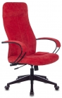 Кресло руководителя Бюрократ Бюрократ CH-608Fabric красный Velvet 88