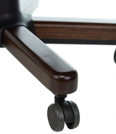 Кресло руководителя Бюрократ Бюрократ T-9927WALNUT Горчичный