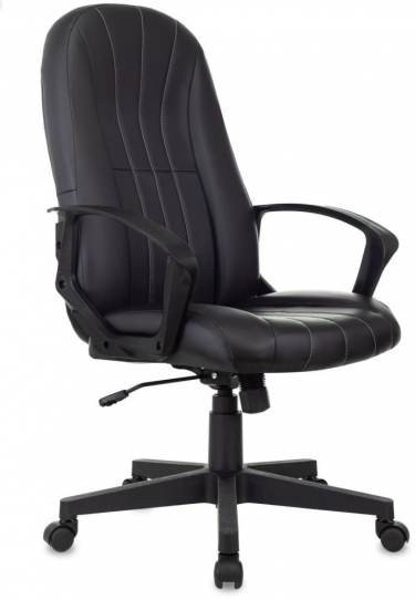 Кресло руководителя Бюрократ Бюрократ T-898/B черный Leather Black