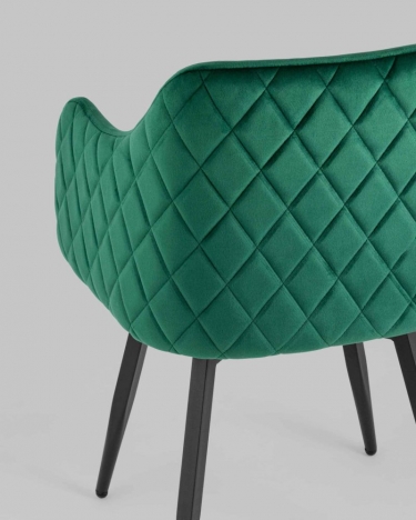 Стул Stool Group Ника вращающийся велюр Изумрудный