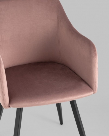 Стул Stool Group Ника вращающийся велюр Пыльно-розовый