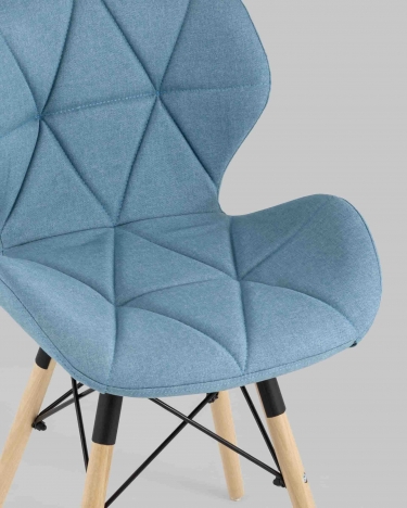 Стул Stool Group Бон рогожка Голубой