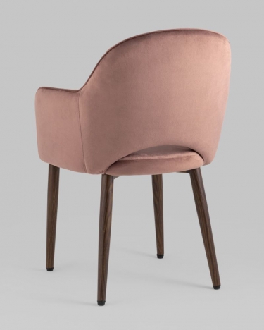 Стул Stool Group Венера Хани велюр Пыльно-розовый