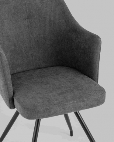 Стул вращающийся Stool Group Слинг Серый