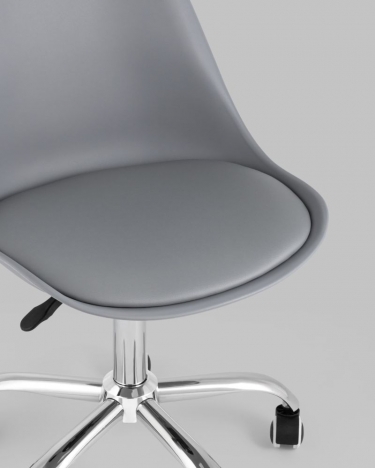 Стул офисный Stool Group BLOK NEW пластиковый Серый