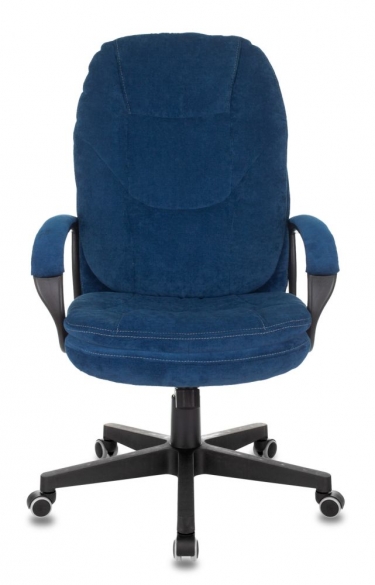 Кресло руководителя Бюрократ Бюрократ CH-868N Fabric темно-синий Velvet 29