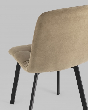 Стул Stool Group Oliver SquareвелюрКапучино