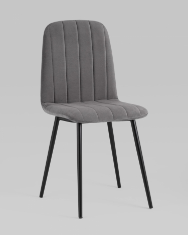 Стул Stool Group EasyвелюрТемно-серый