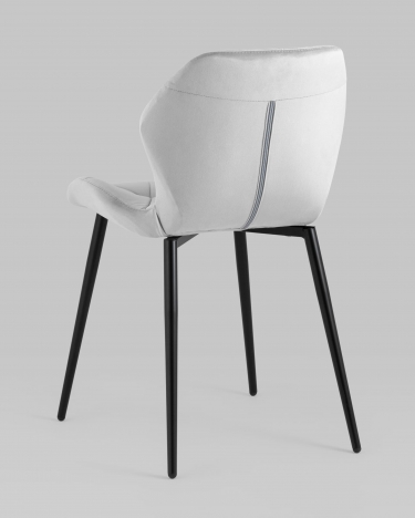 Стул Stool Group Эдвин велюр Серый