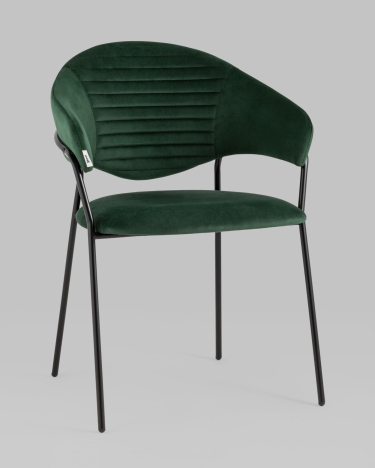Стул Stool Group Алексис велюр Зеленый