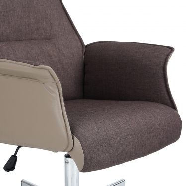 Стул офисный Stool Group Rene Коричневый