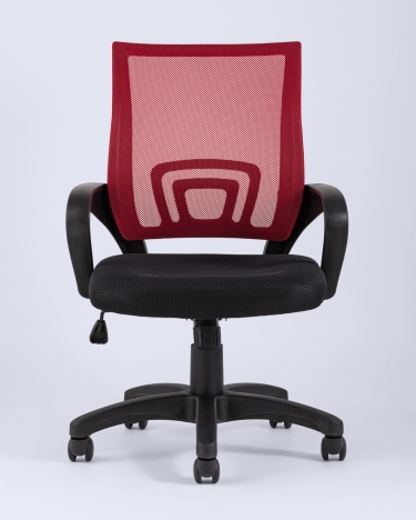 Компьютерное кресло Stool Group TopChairs Simple Красное