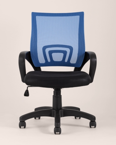 Компьютерное кресло Stool Group TopChairs Simple Синее