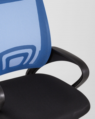 Компьютерное кресло Stool Group TopChairs Simple Синее
