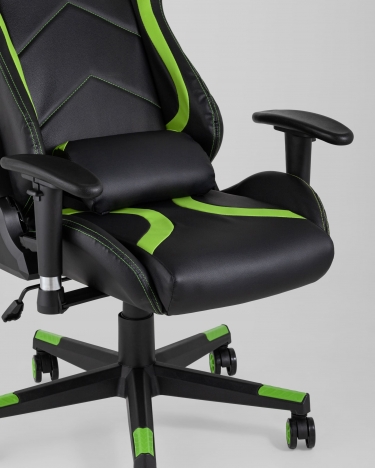 Игровое кресло Stool Group TopChairs Cayenne Зеленое