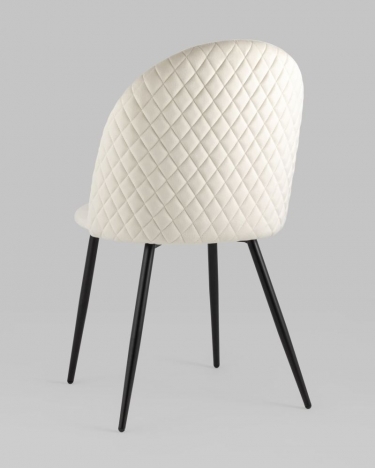 Стул Stool Group Lilly велюр Бежевый