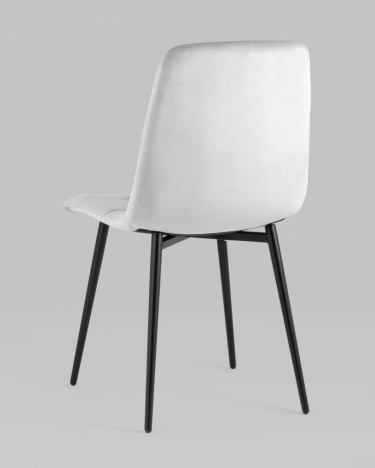 Стул Stool Group Одди велюр Светло-серый