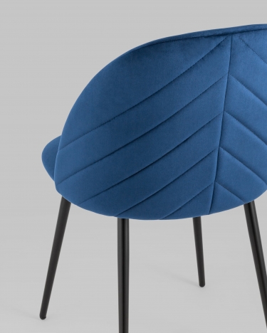 Стул Stool Group Фолио велюр Синий