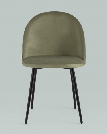 Стул Stool Group Фолио велюр Пыльно-оливковый