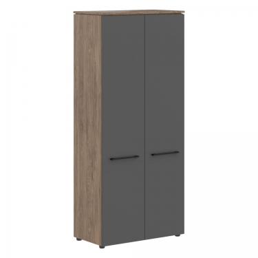 Шкаф с глухими дверьми Skyland MORRIS TREND MHC 85.1 Антрацит/Кария Пальмира