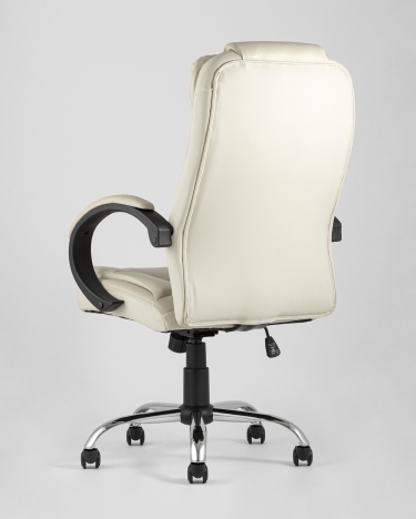 Компьютерное кресло Stool Group TopChairs Atlant экокожа Бежевое